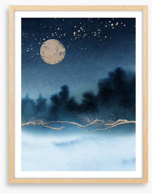 Moondust shadows