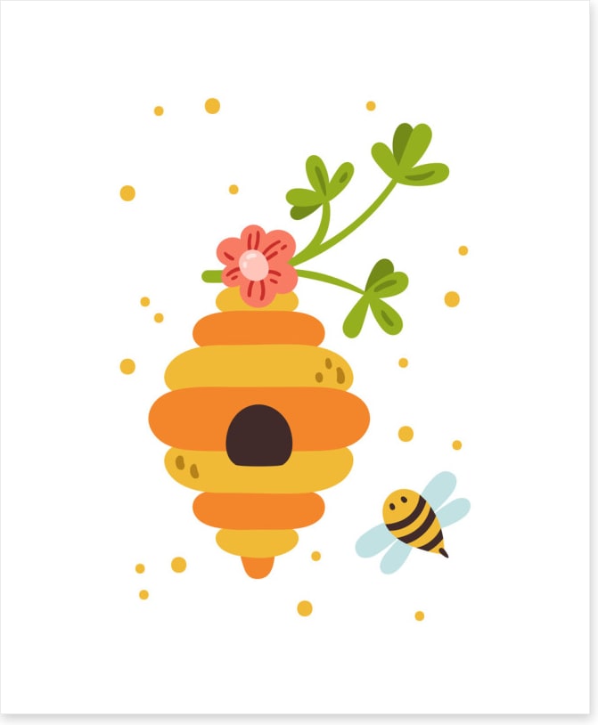 Honey bee hive