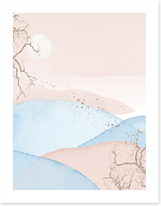 Pink dawn shimmer