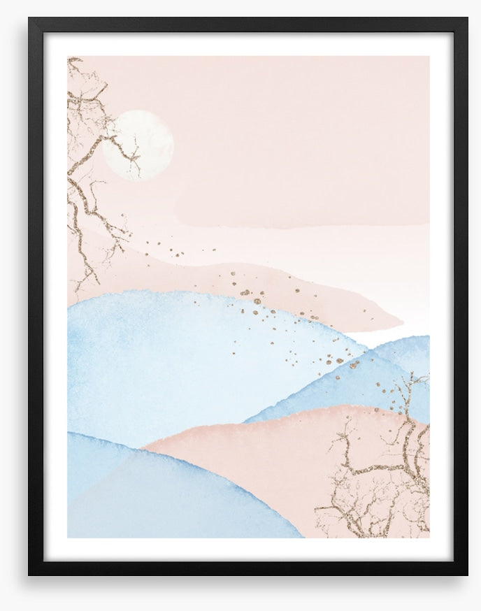 Pink dawn shimmer