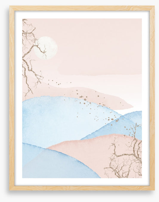 Pink dawn shimmer