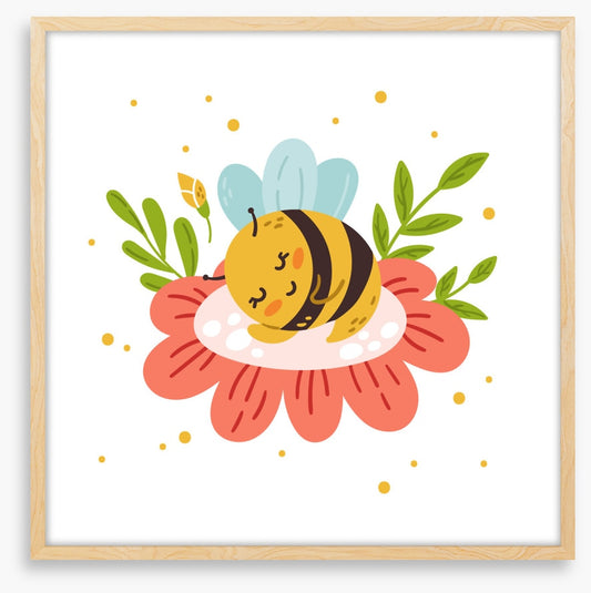 Sleepy bee