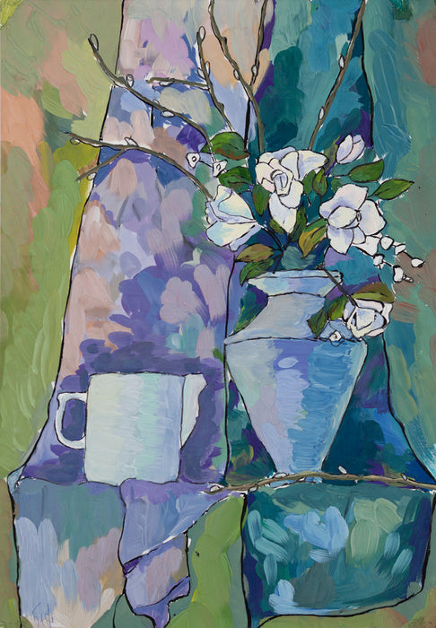 Bouquet and blues