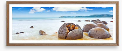 Boulders on the beach