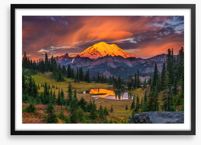 Mount Rainier sunrise