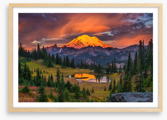 Mount Rainier sunrise