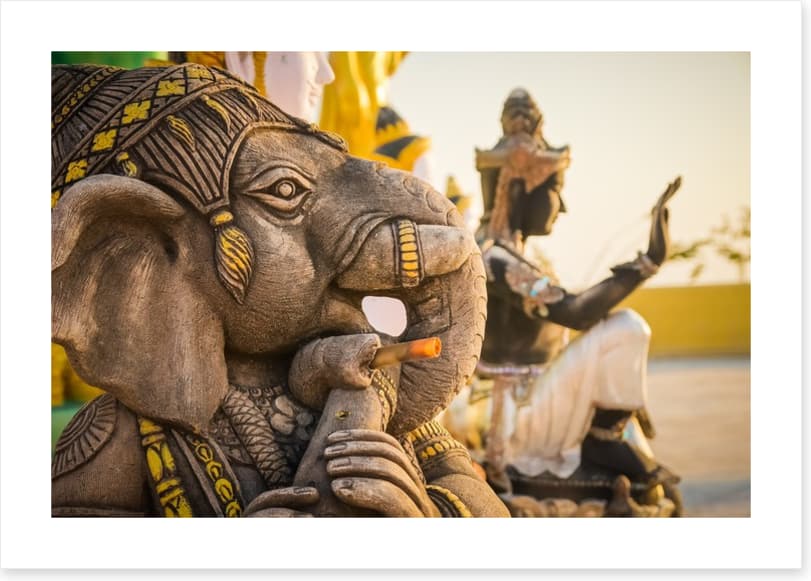 Ganesh of good fortune