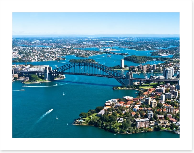 Majestic Sydney Harbour and Bridge