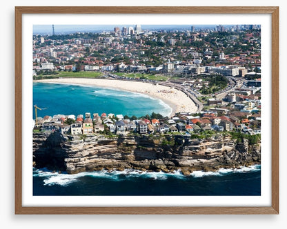 Bondi Beach aerial view