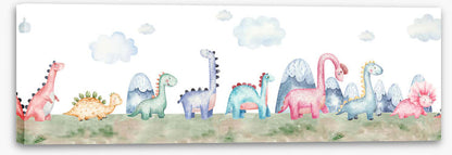 Dino parade panoramic