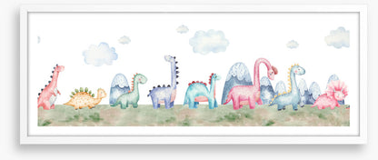 Dino parade panoramic