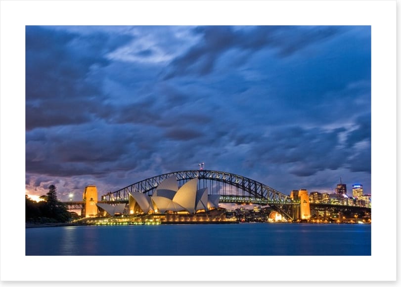Sydney Harbour twilight