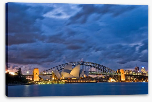 Sydney Harbour twilight