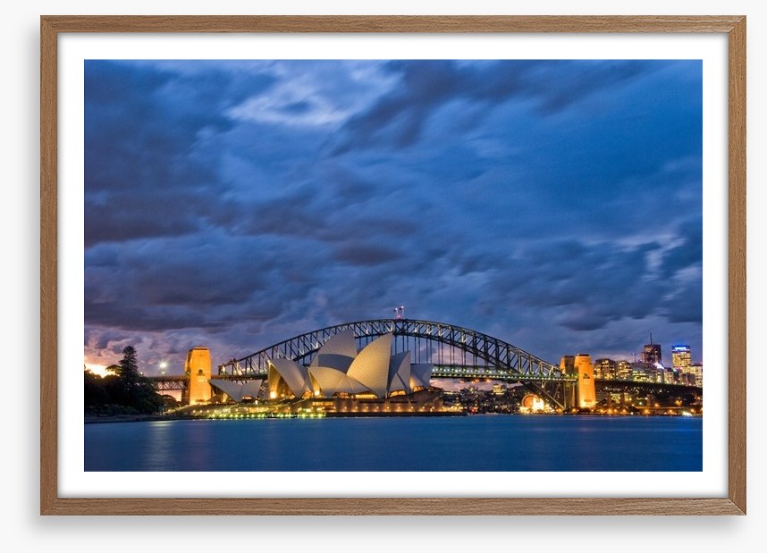 Sydney Harbour twilight