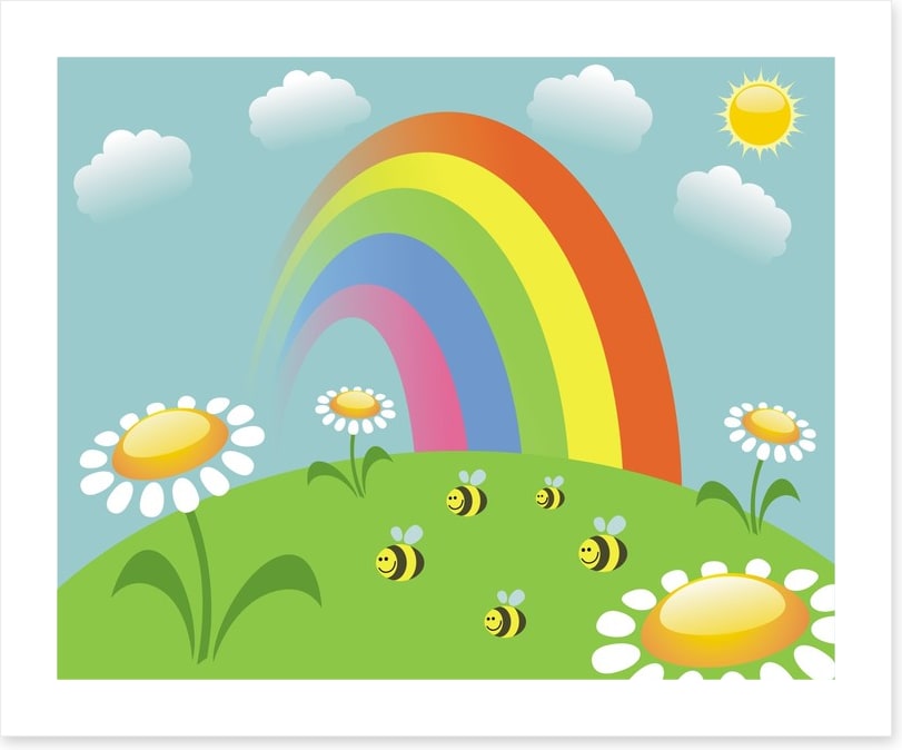 Summer rainbow