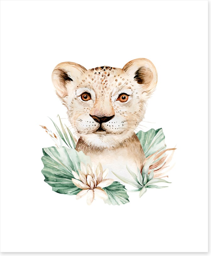 Little leafy lion