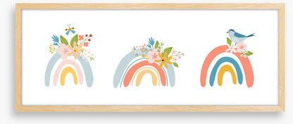 Rainbow flowers 1