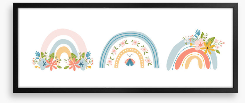 Rainbow flowers 2