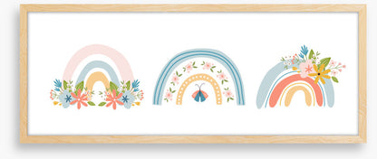 Rainbow flowers 2
