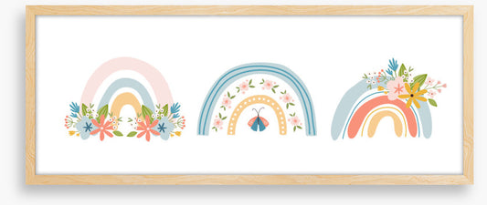 Rainbow flowers 2
