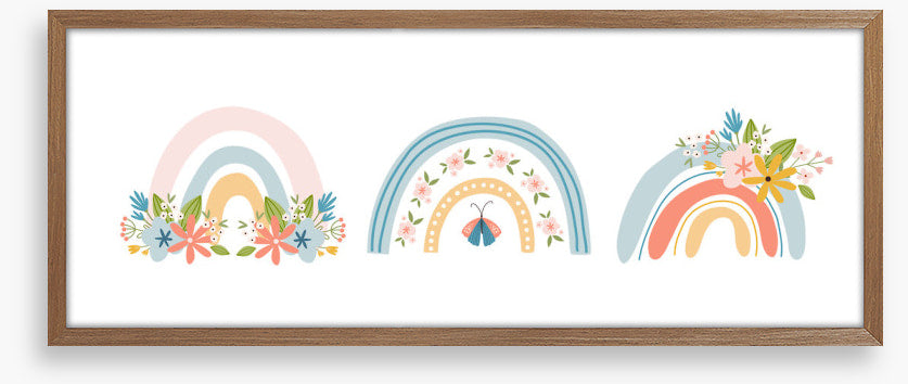 Rainbow flowers 2