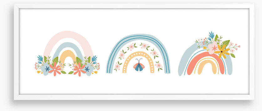 Rainbow flowers 2