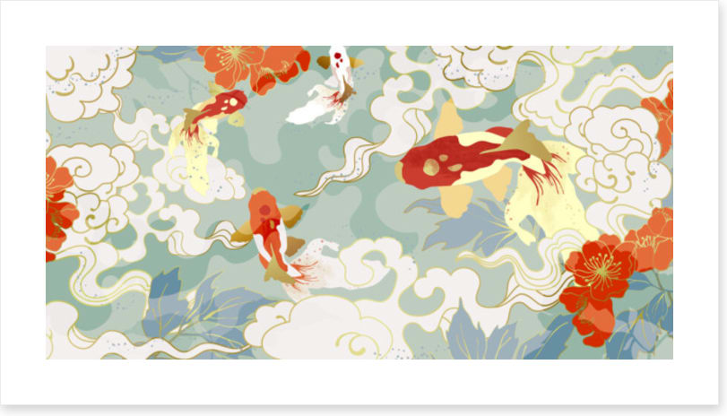 Sea foam swim
