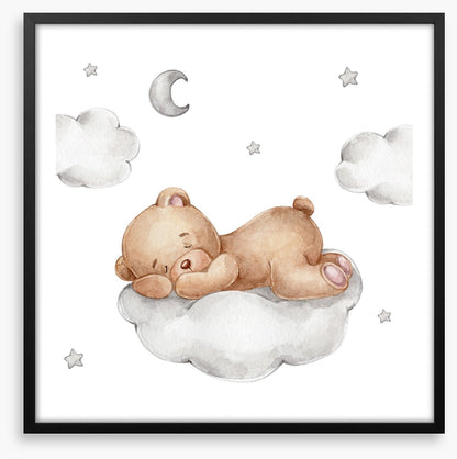 Sleepy sky bear