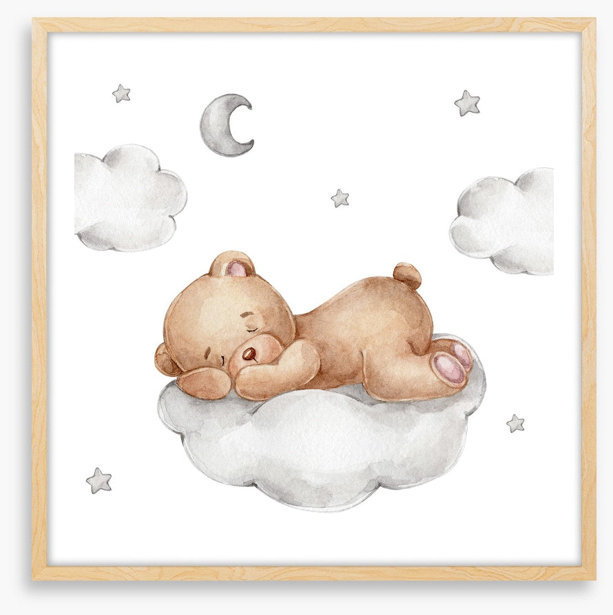 Sleepy sky bear