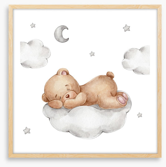Sleepy sky bear