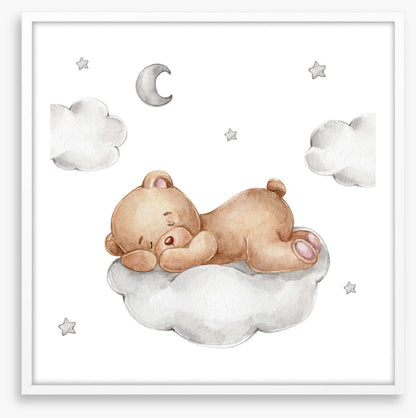 Sleepy sky bear