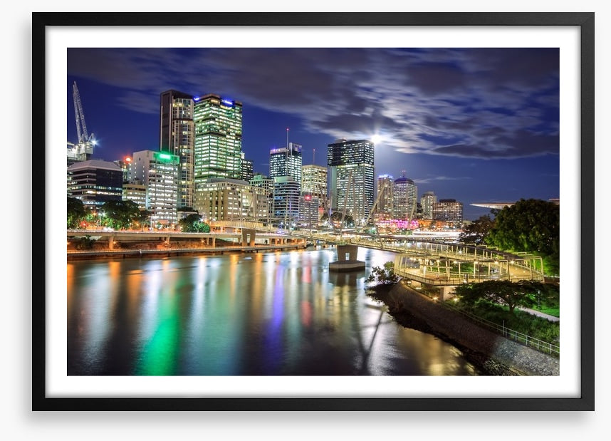 Brisbane by night