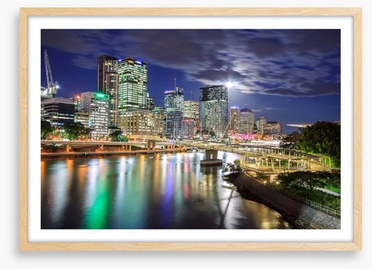 Brisbane by night