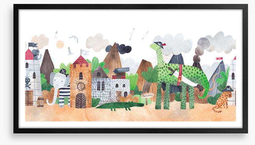 Pirate island animals