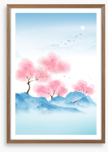 Blue mountain sakura