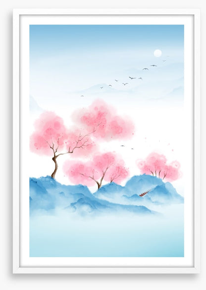 Blue mountain sakura
