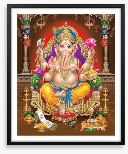 Ganesha in the palace