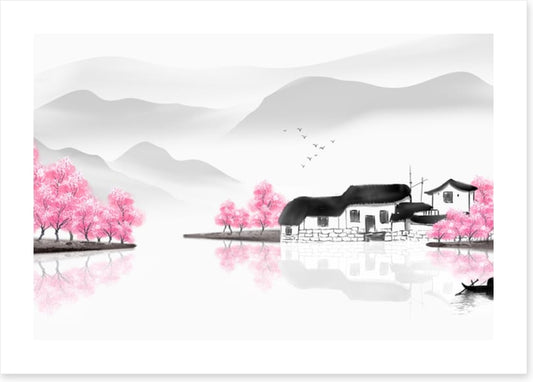 Water village spring