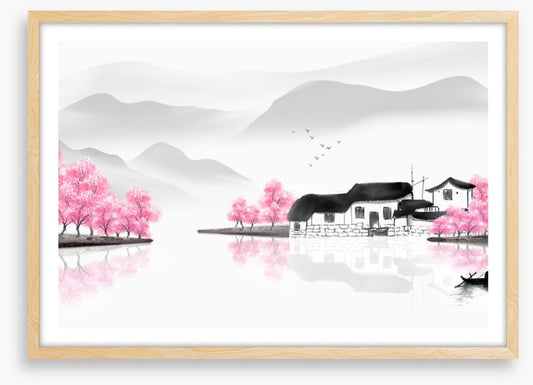 Water village spring