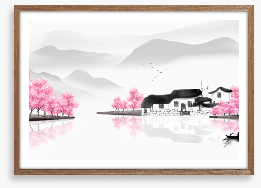 Water village spring