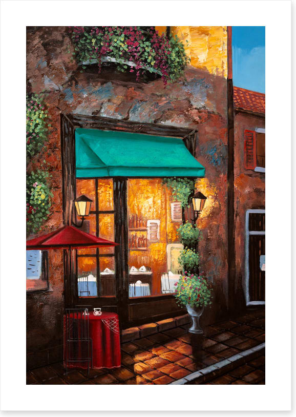 The cosy cafe