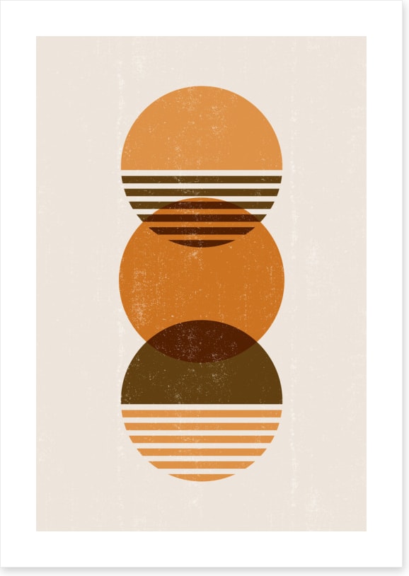 Retro sunrise
