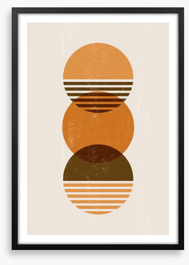 Retro sunrise