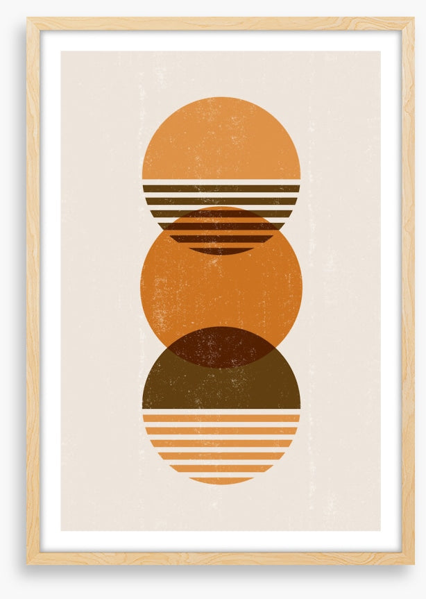 Retro sunrise
