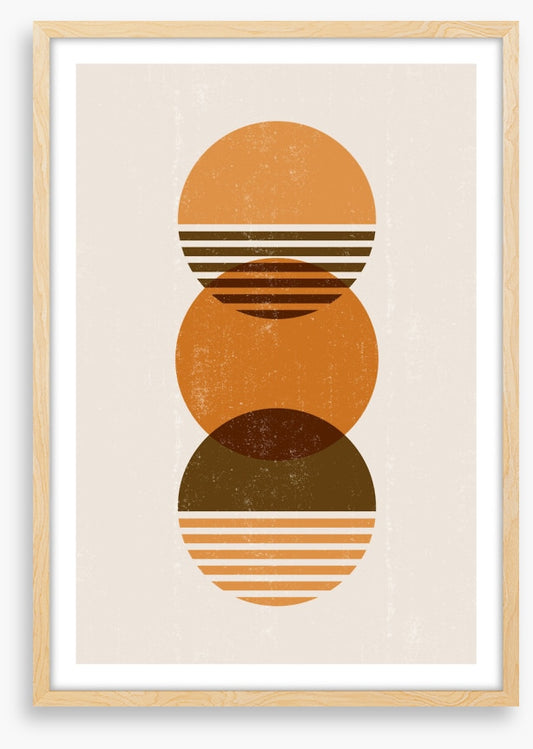 Retro sunrise
