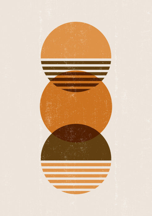 Retro sunrise