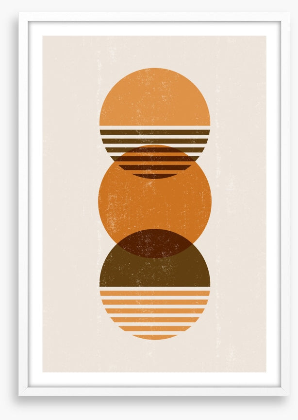 Retro sunrise