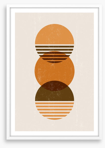 Retro sunrise