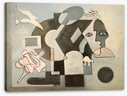 The dove above