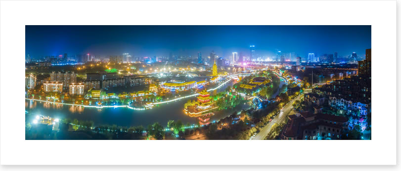Huai'an night lights